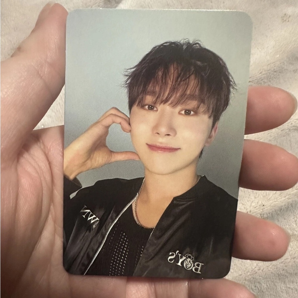 SEVENTEEN Spill The Feels - Seungkwan US Exclusive Photocard - Pink Back